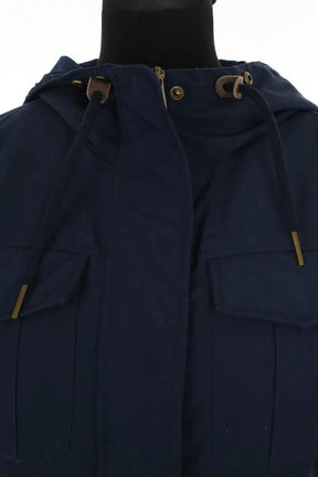 Parka Tommy Hilfiger Bleu en Synthétique