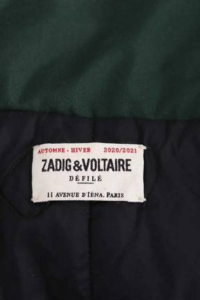 Parka Zadig & Voltaire Keimh Parka Jacket Marine en Synthétique
