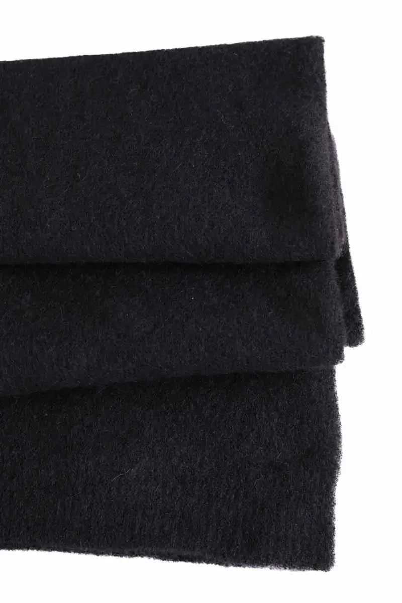 Écharpe Sézane Noir en Laine