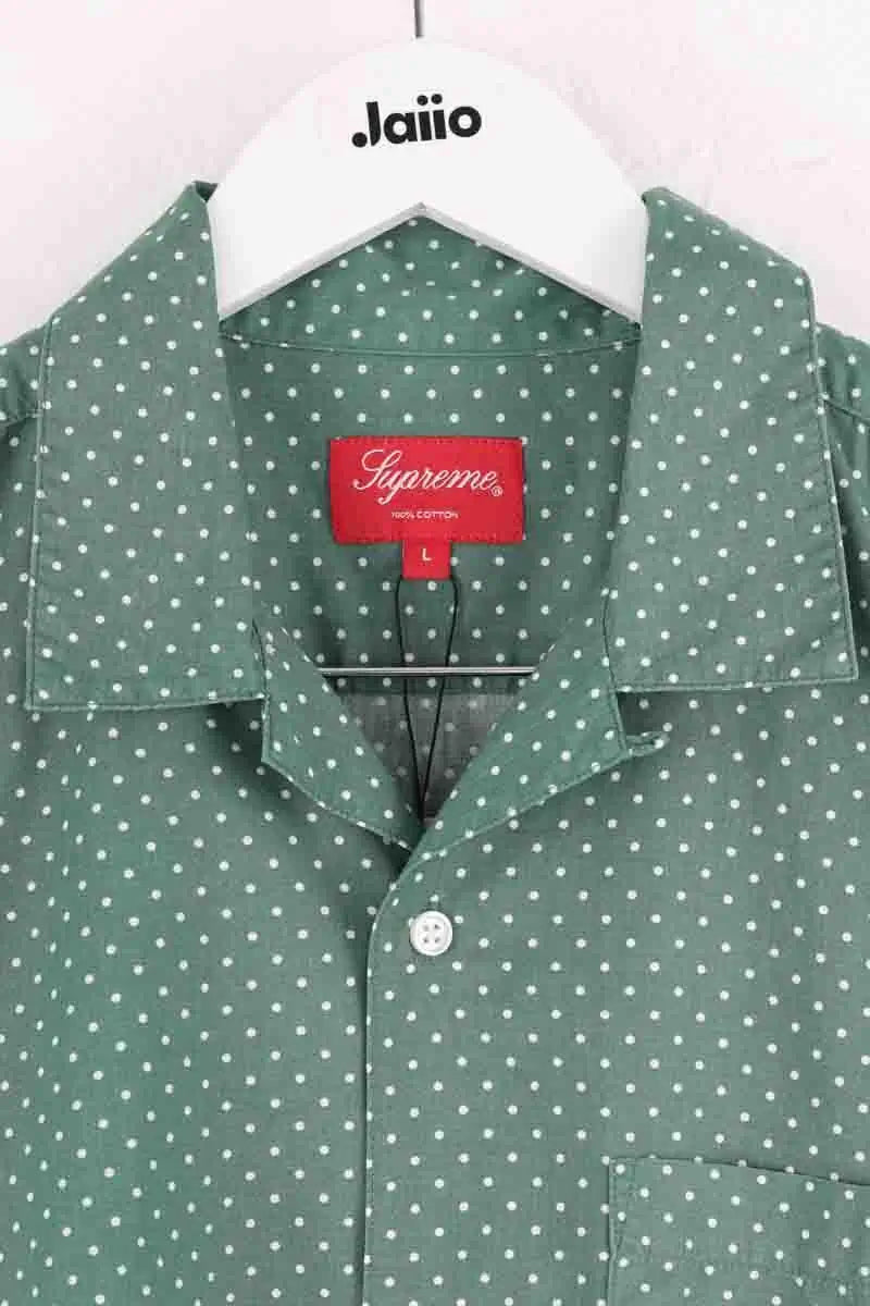 Chemise Supreme Vert en Coton