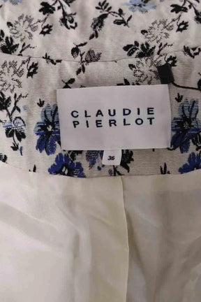 Peacoat Claudie Pierlot Blanc en Coton