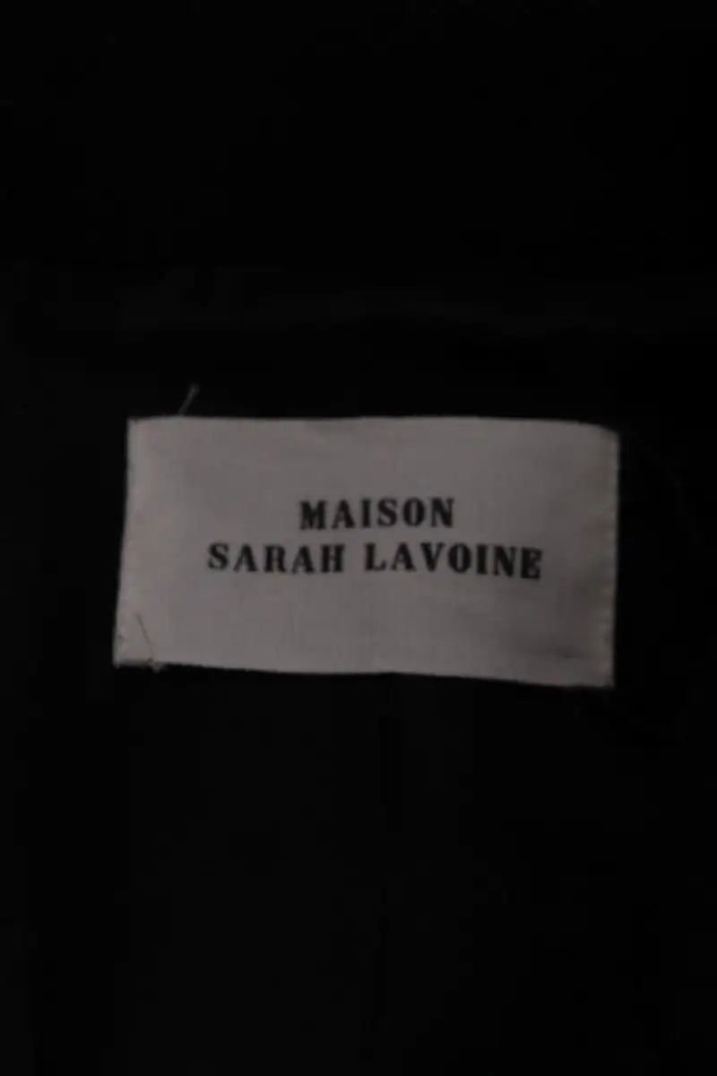 Peacoat Maison Sarah Lavoine Noir en Laine