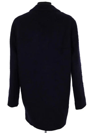 Peacoat Maje Marine en Laine