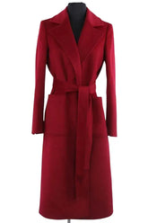 Peacoat Max & Co Bordeaux en Laine, taille S - Seconde Main