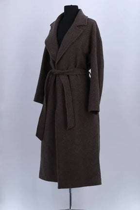 Peacoat Vanessa Bruno Marron en Laine