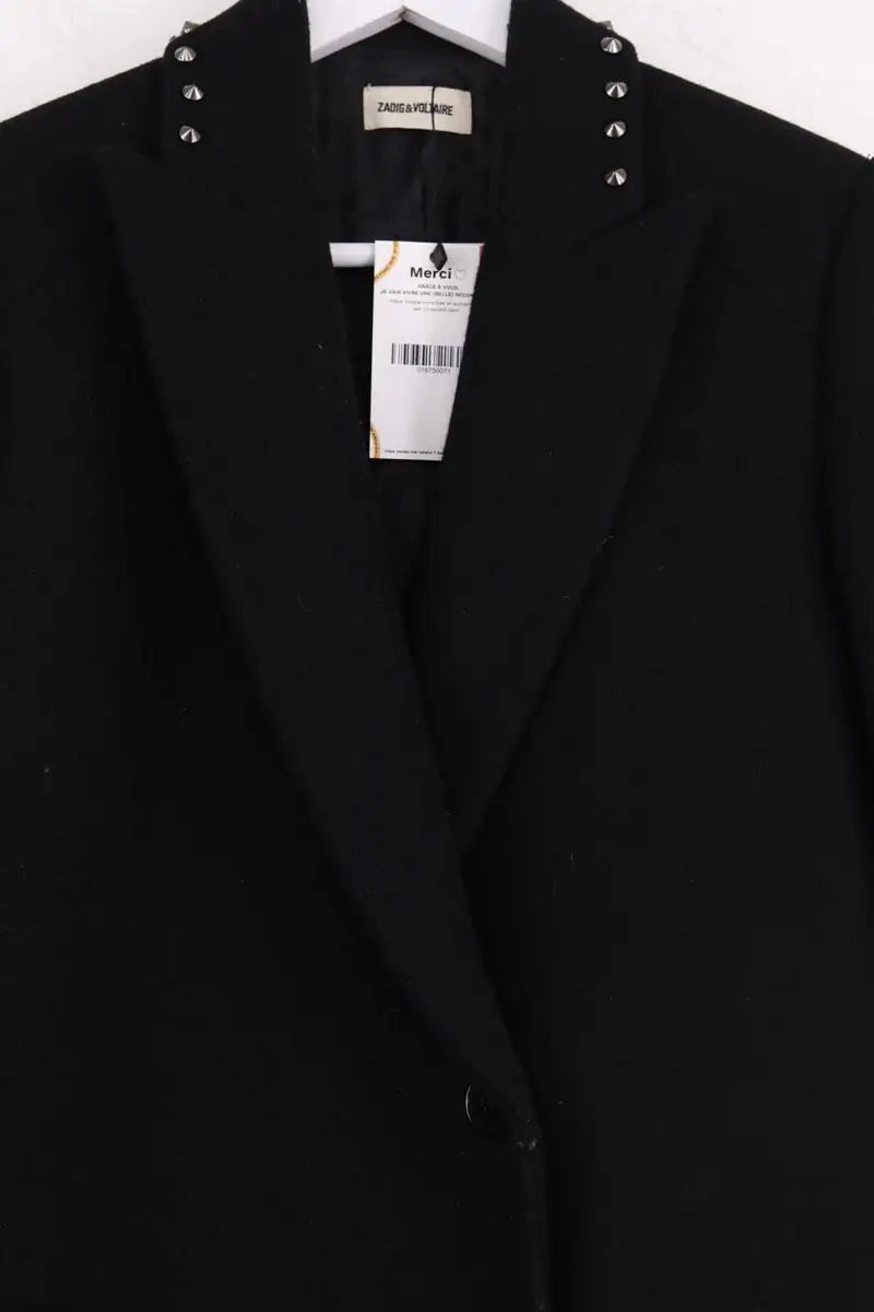 Peacoat Zadig & Voltaire Noir en Laine