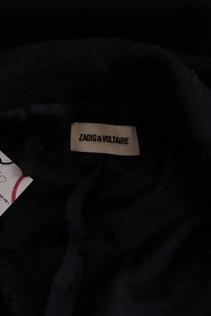 Peacoat Zadig & Voltaire Noir en Laine