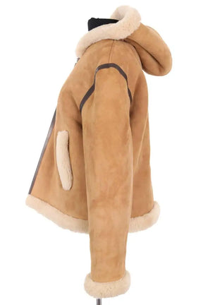 Peau Lainée  Ba&Sh Camel en Cuir