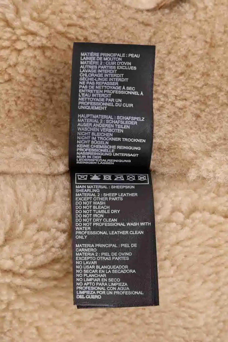 Peau Lainée  Ba&Sh Camel en Cuir
