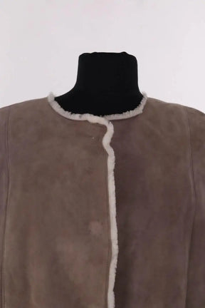 Peau Lainée  Ba&Sh Gris en Cuir