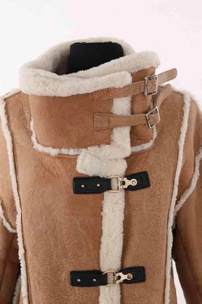 Peau lainée Acne Studios Beige en Cuir