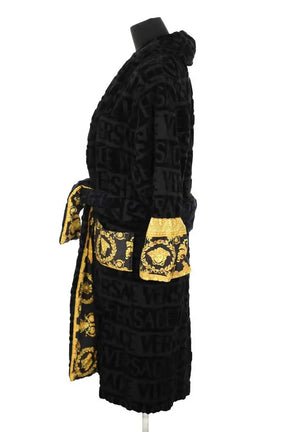 Peignoir Versace Noir en Coton
