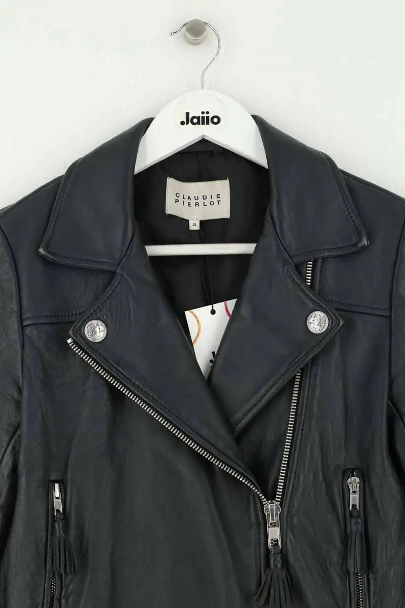 Perfecto cuir  Claudie Pierlot Noir en Cuir