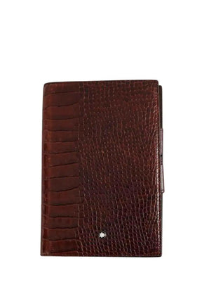 Petite maroquinerie Montblanc Marron en Cuir - Seconde Main