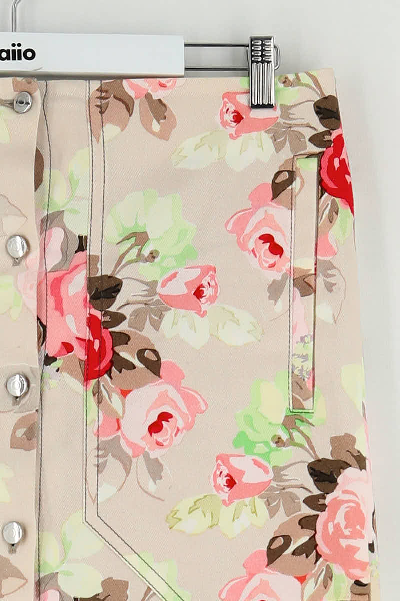 Mini jupe Carven  Beige