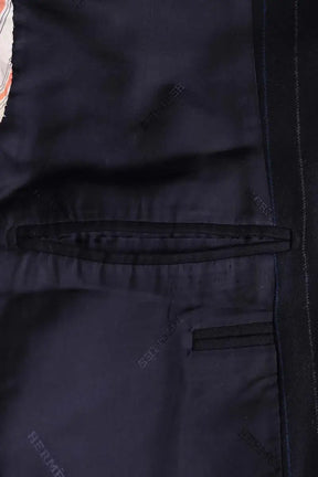 Veste Hermès Marine en Laine