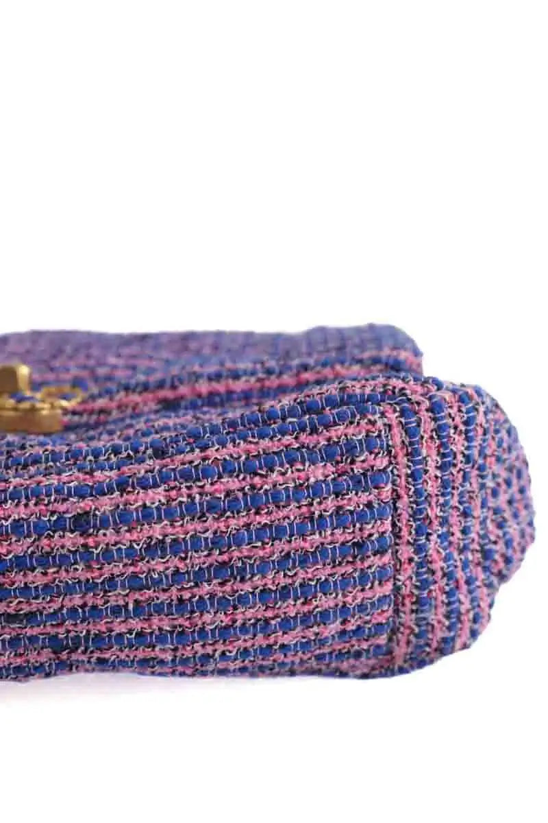 Sac à bandoulière Chanel Chanel 19 Rose en Tweed