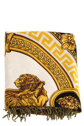 Plaid Versace La coupe des dieux Jaune en  - Seconde Main