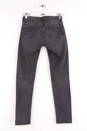 Jean slim Maje Gris en Coton