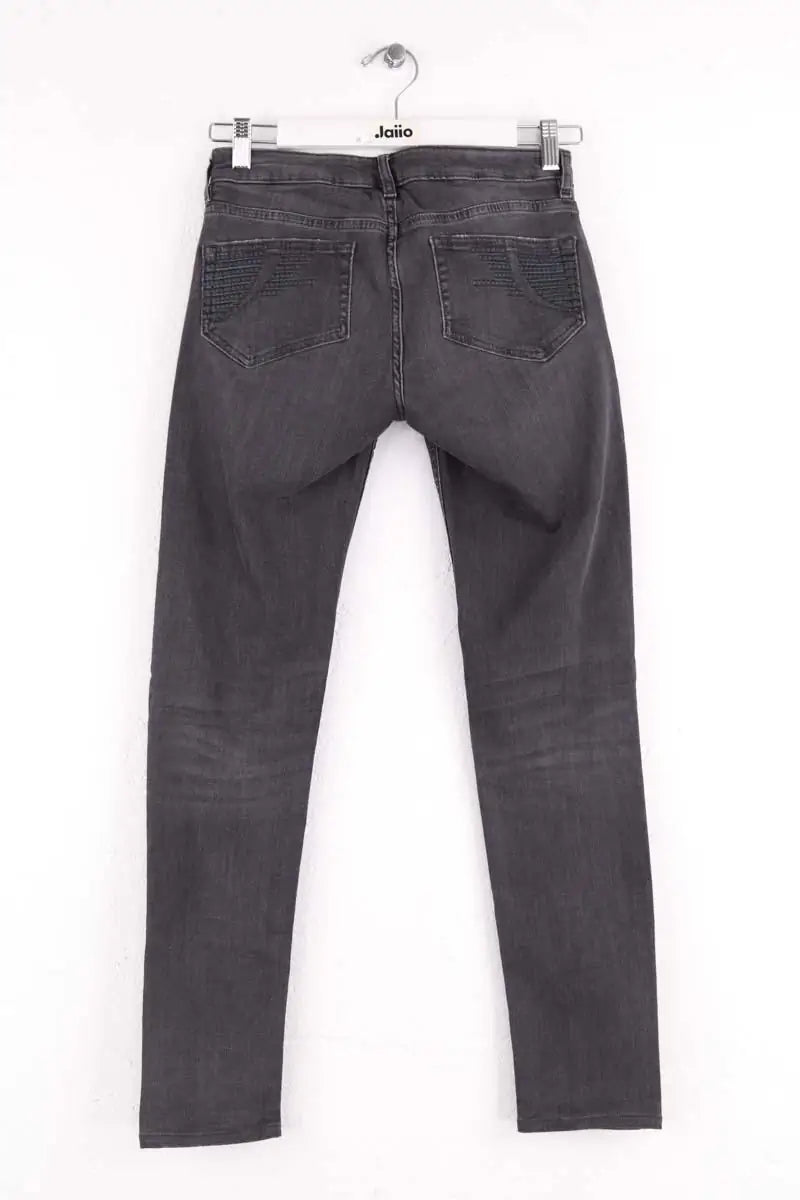 Jean slim Maje Gris en Coton