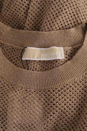 Pull Michael Kors Camel en Synthétique