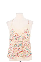 Top sans manche Zadig & Voltaire Ecru en Soie, taille XS - Seconde Main