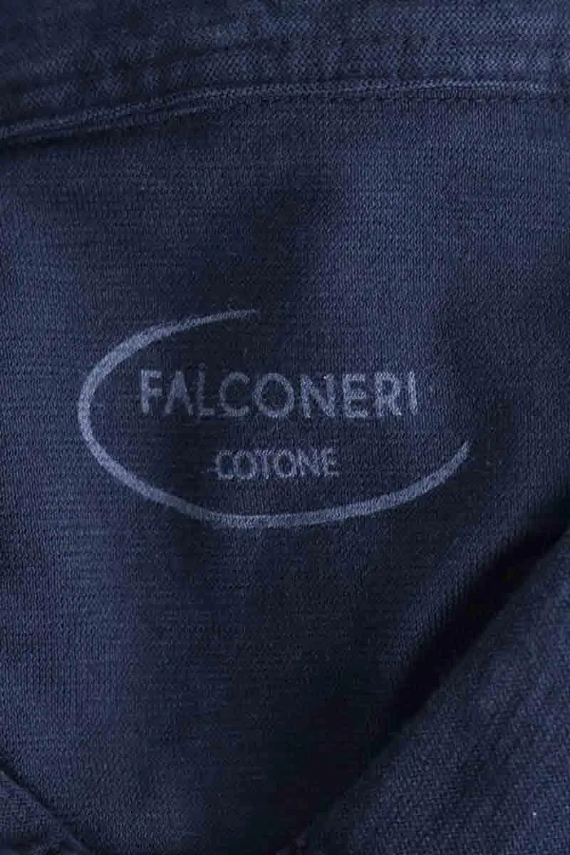 Polo Falconeri Marine en Coton
