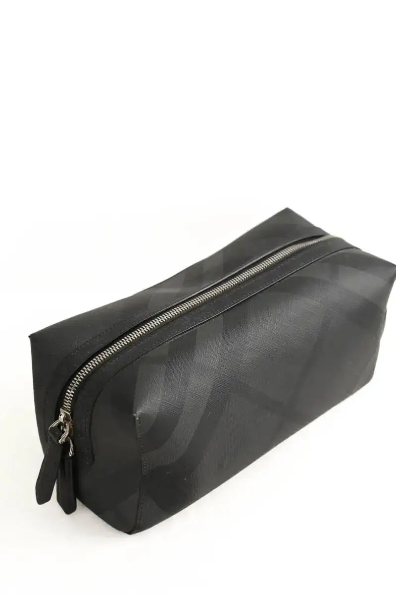 Pochette  Burberry Anthracite en Cuir