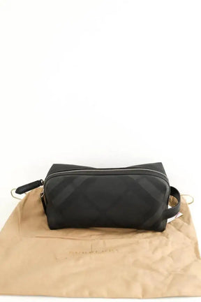 Pochette  Burberry Anthracite en Cuir