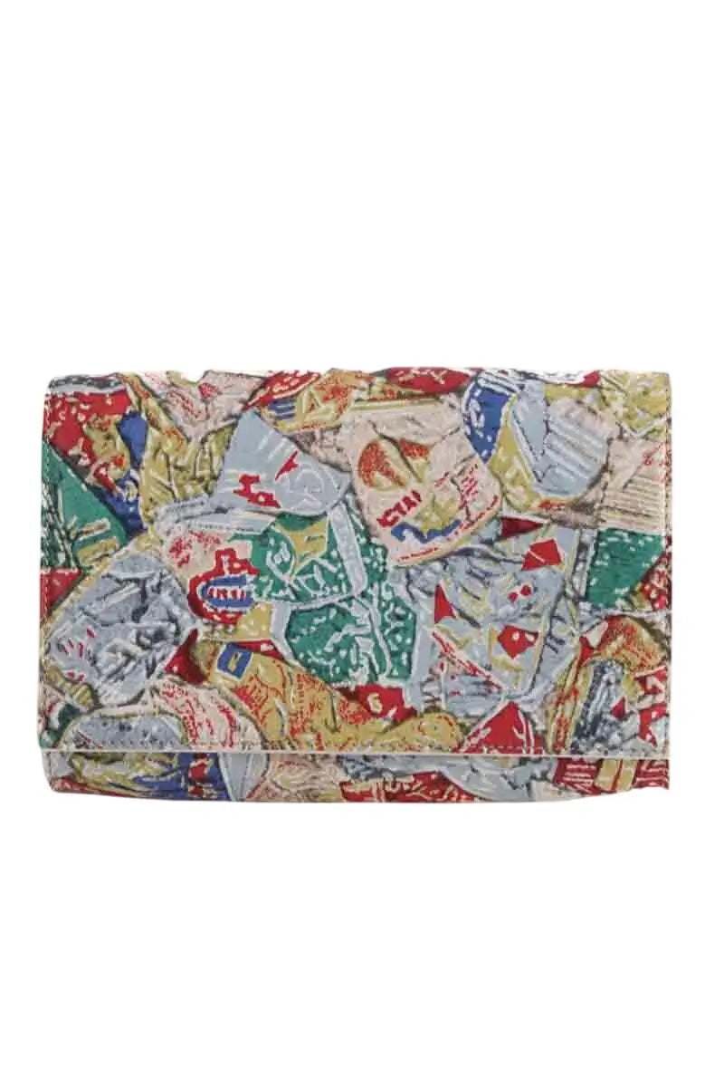 Pochette Alaïa cuir imprime cesar Multicolore en Cuir - Seconde Main