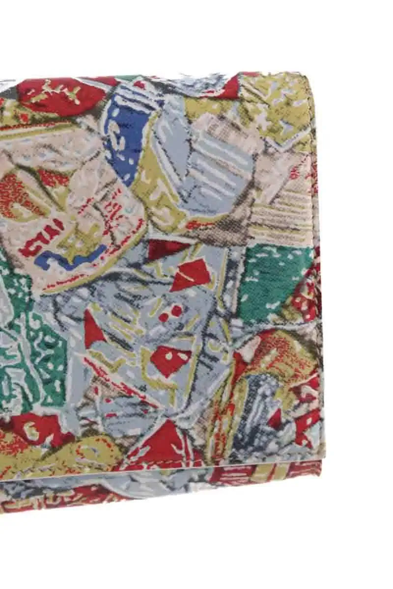 Pochette Alaïa cuir imprime cesar Multicolore en Cuir