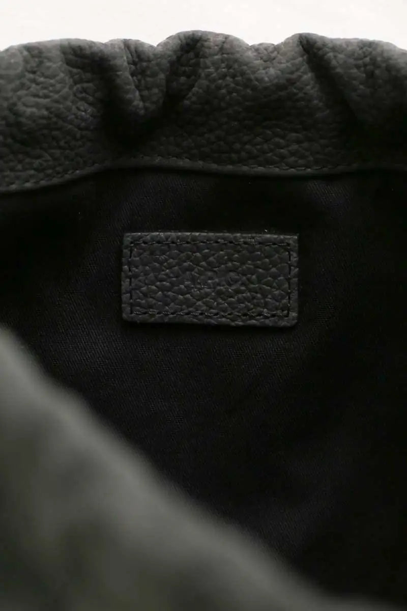 Pochette APC Gris en Cuir