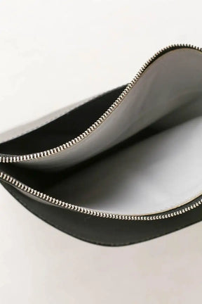 Pochette Armani Noir en Cuir