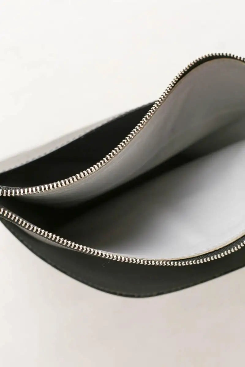 Pochette Armani Noir en Cuir