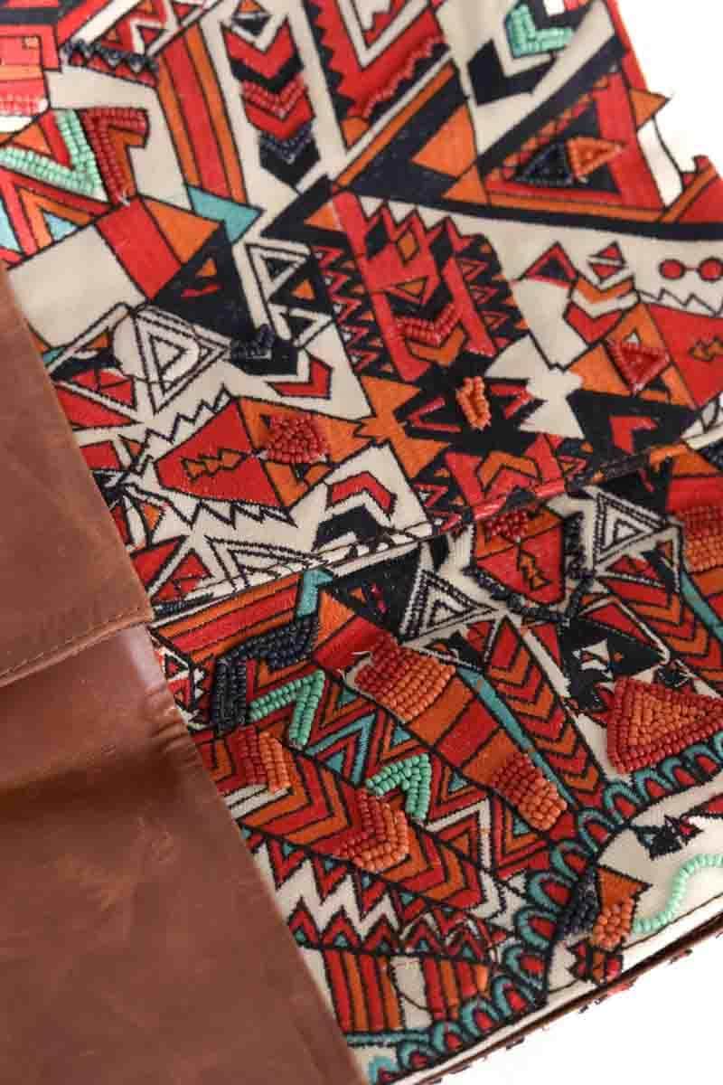 Pochette Ba&Sh Marron en Cuir