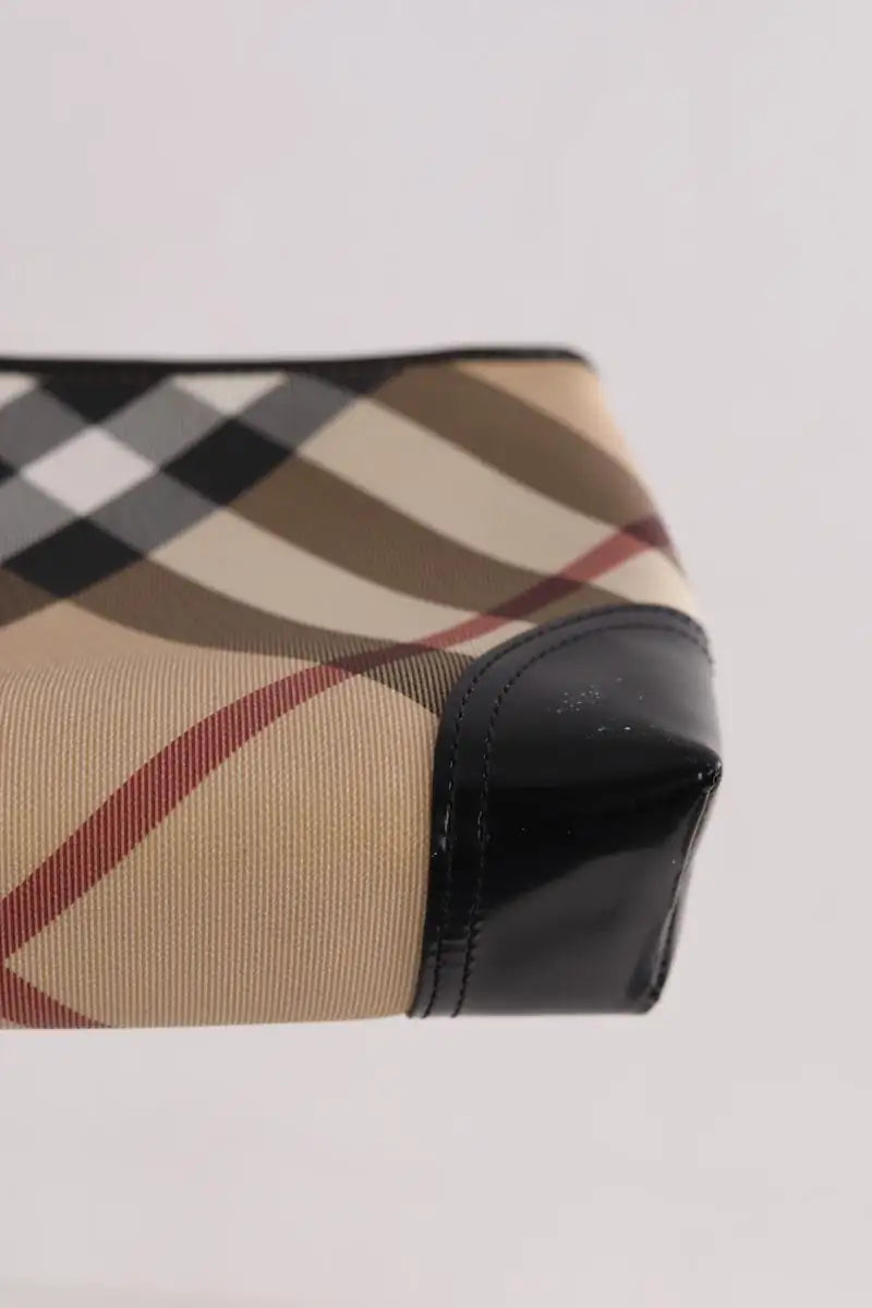 Pochette Burberry Beige en Cuir