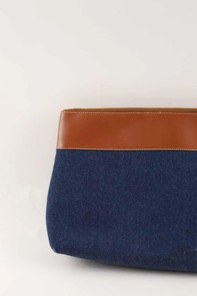 Pochette Celine Bleu en Coton