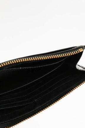 Pochette Coach Noir en Cuir verni