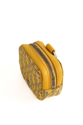 Pochette Dior Jaune en Tissu