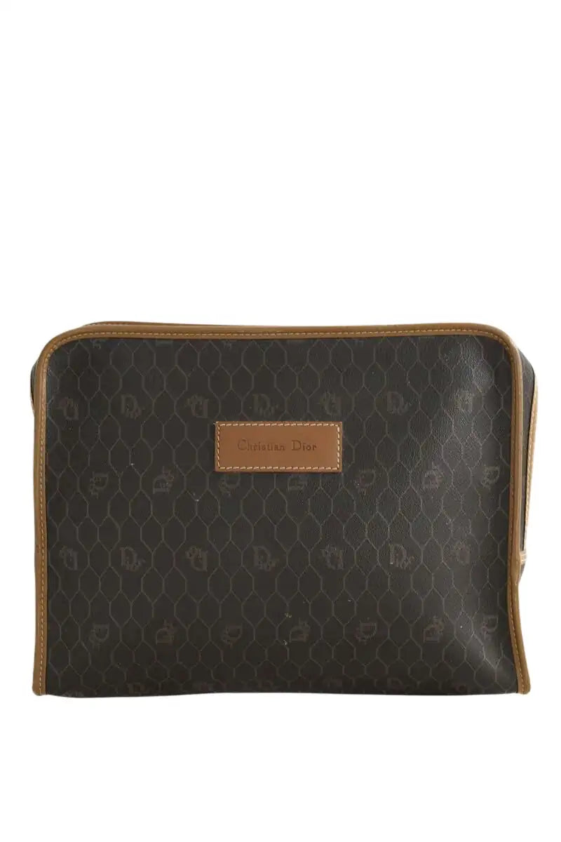 Pochette Dior Marron en Cuir - Seconde Main