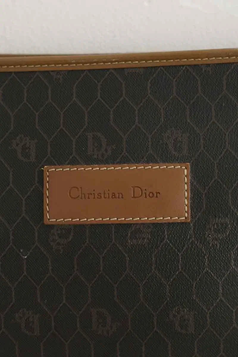 Pochette Dior Marron en Cuir