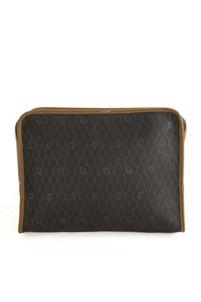 Pochette Dior Marron en Cuir