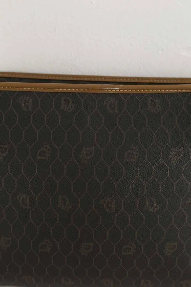 Pochette Dior Marron en Cuir