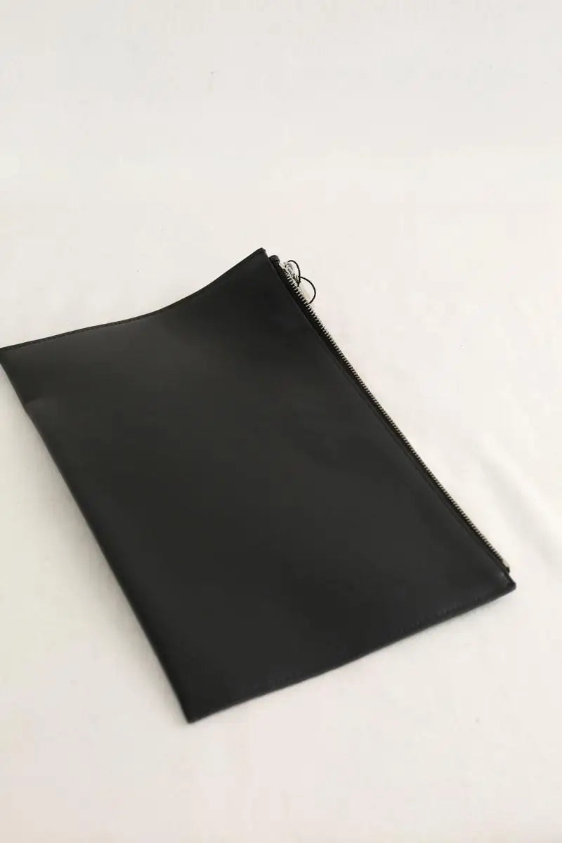 Pochette Dior Noir en Cuir