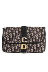 Pochette Dior Noir en Cuir - Seconde Main
