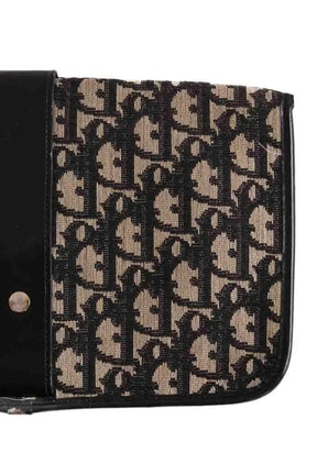 Pochette Dior Noir en Cuir