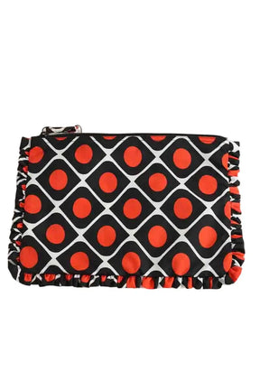 Pochette Double Je Multicolore en Tissu - Seconde Main