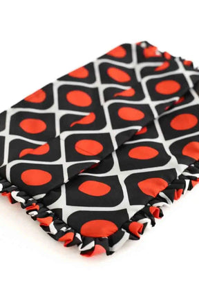 Pochette Double Je Multicolore en Tissu