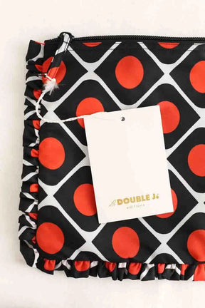Pochette Double Je Multicolore en Tissu