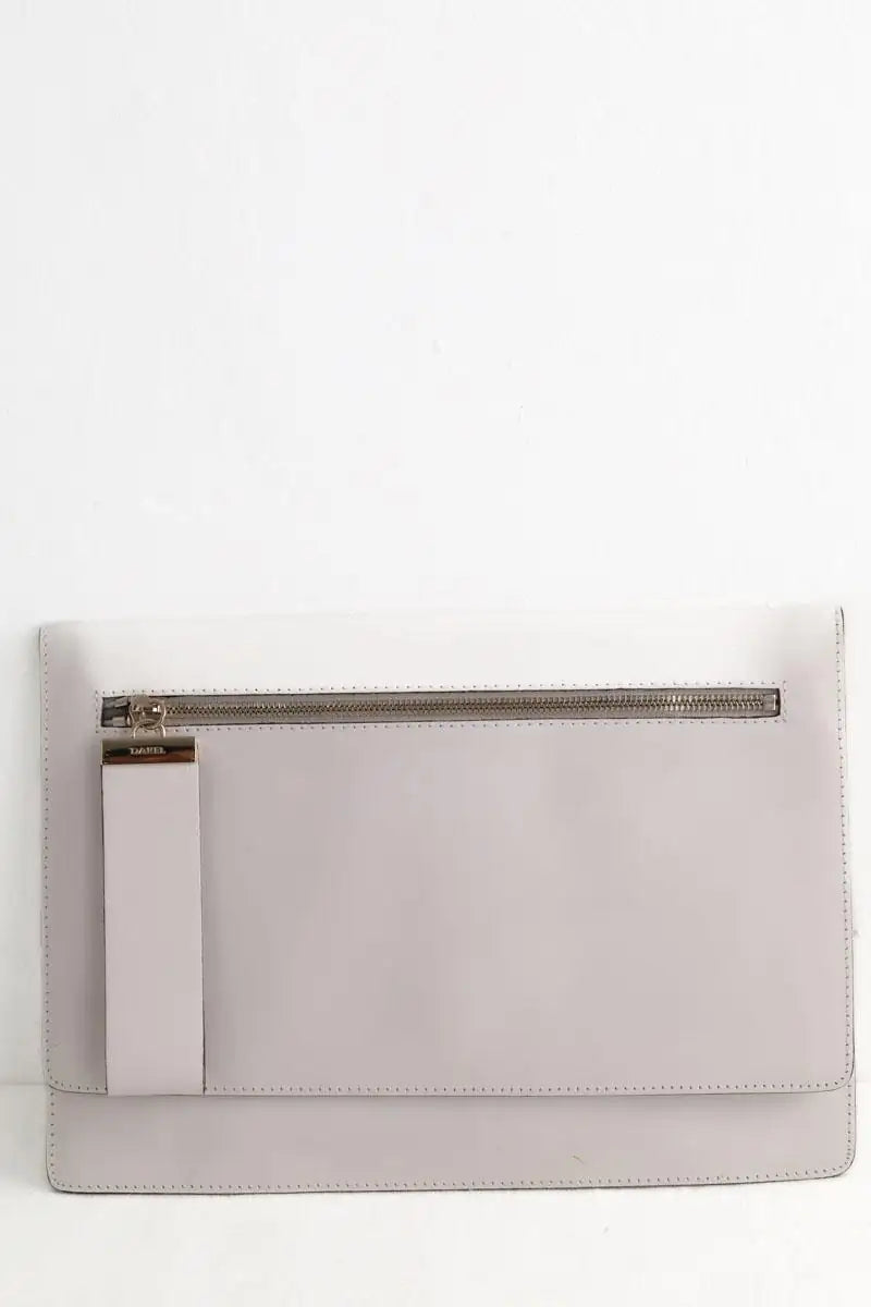 Pochette Gerard Darel Blanc en Cuir